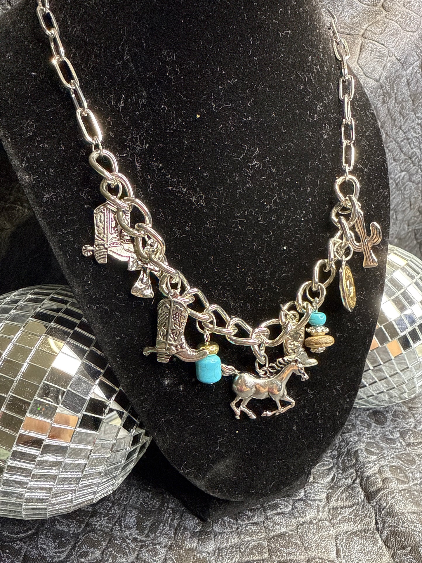 Horse Charm Necklace