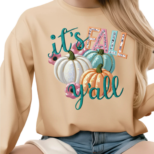 It’s Fall Y’all Pumpkin Sweatshirt