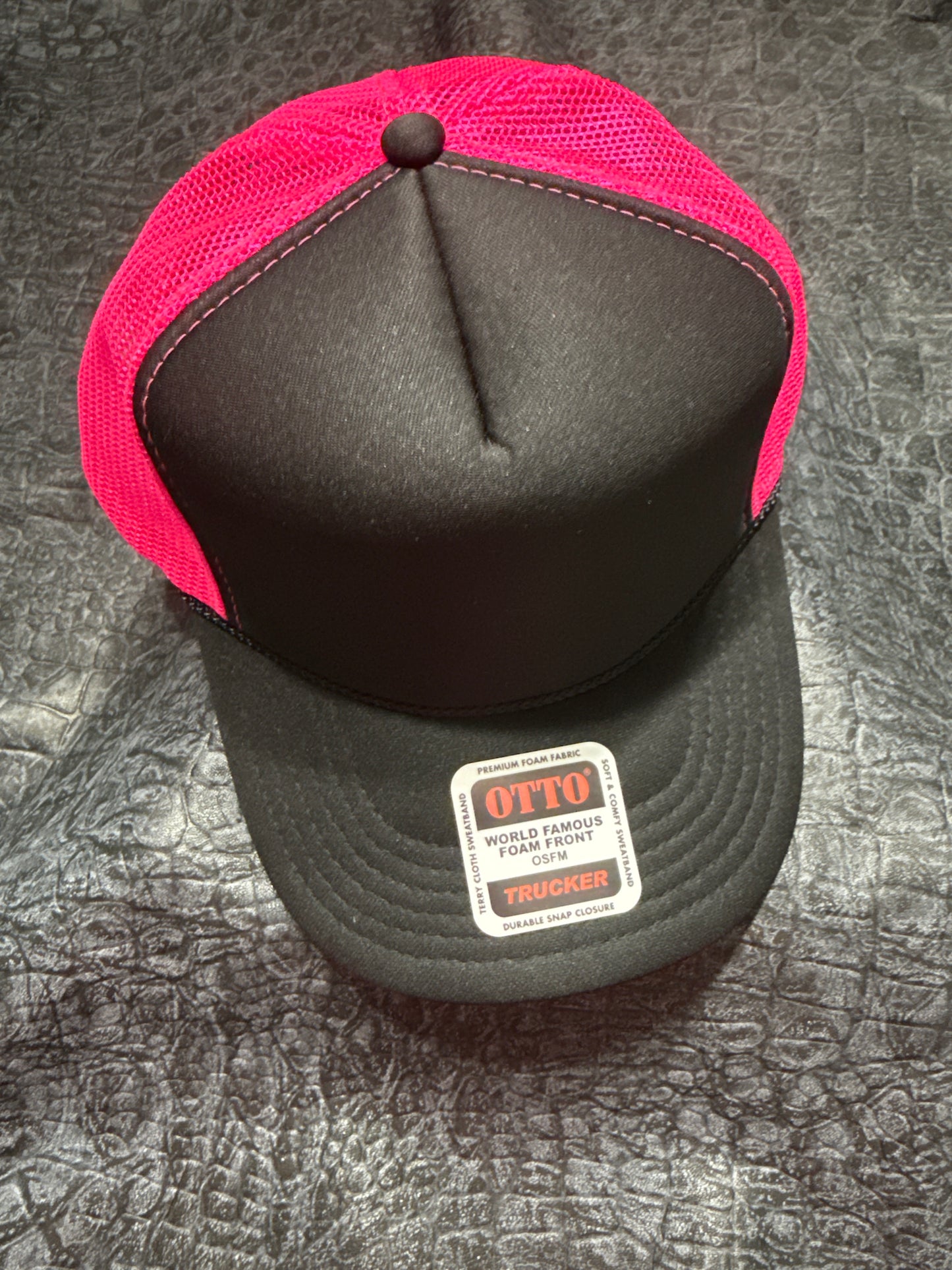 Black Neon Otto Trucker Hat
