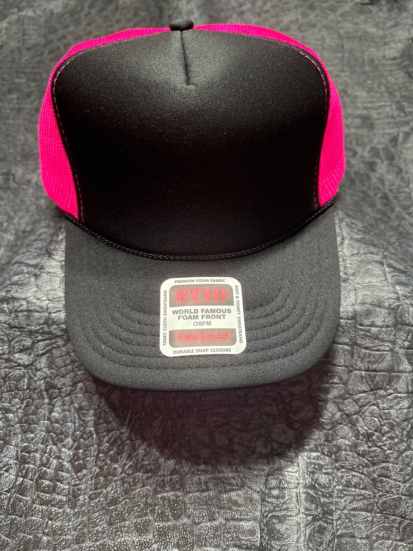 Black Neon Otto Trucker Hat