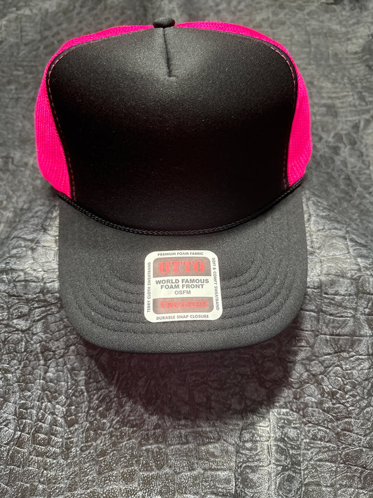 Black Neon Otto Trucker Hat