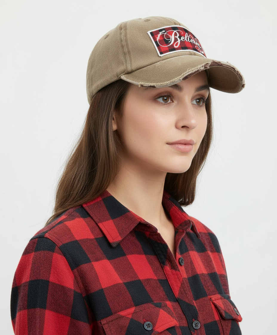 Distressed Believer Trucker Hat