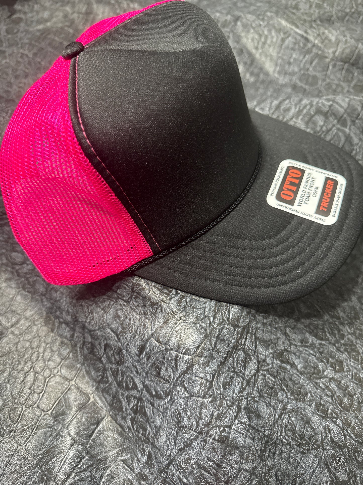 Black Neon Otto Trucker Hat