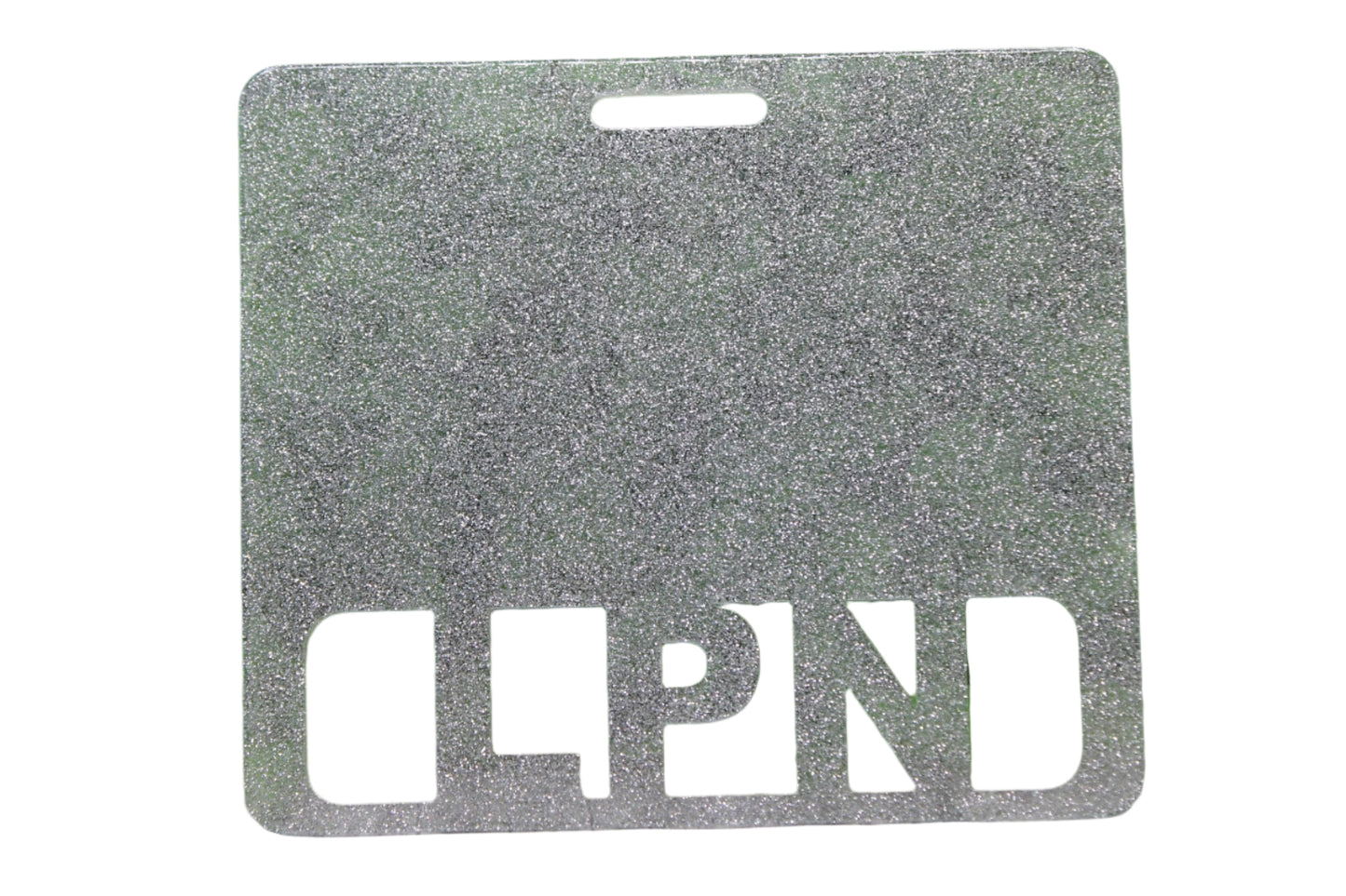 LPN Silver Glitter • Badge Buddy