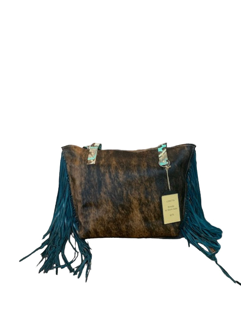 June Cowhide w/ Cocoa Navajo Tool