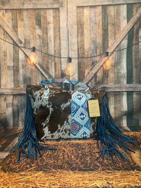 June Cowhide w/Tuscon Aztec