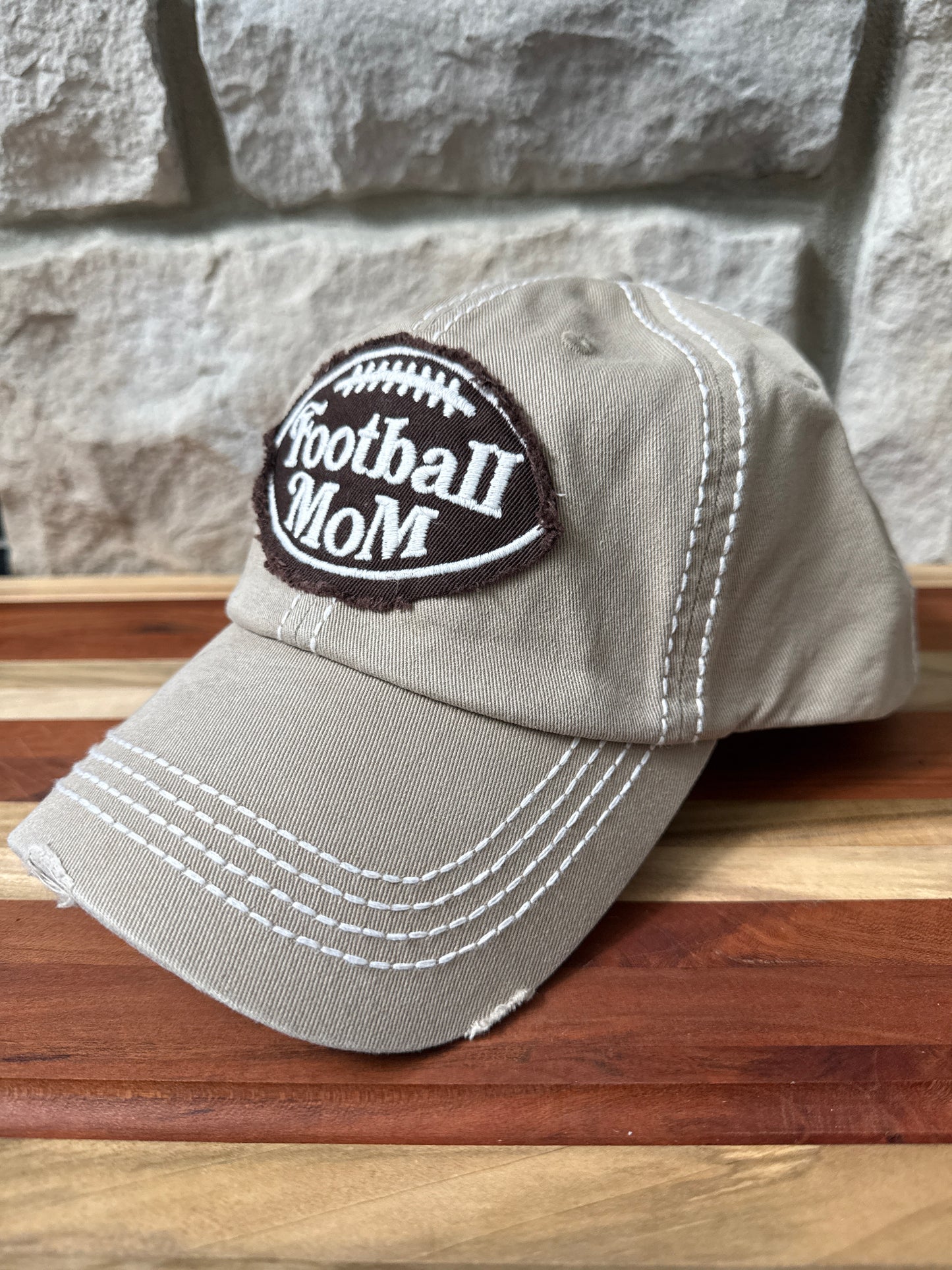 Football Mom Baseball Cap