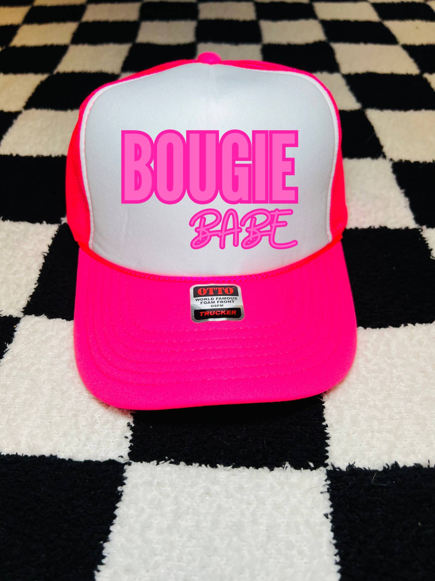 Bougie Babe trucker hat