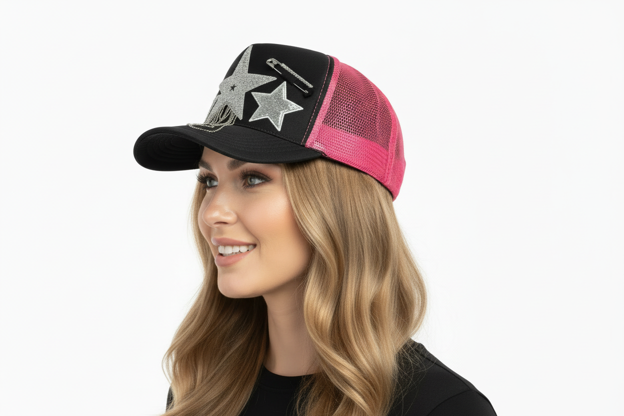 Rhinestone Cowgirl Trucker Hat