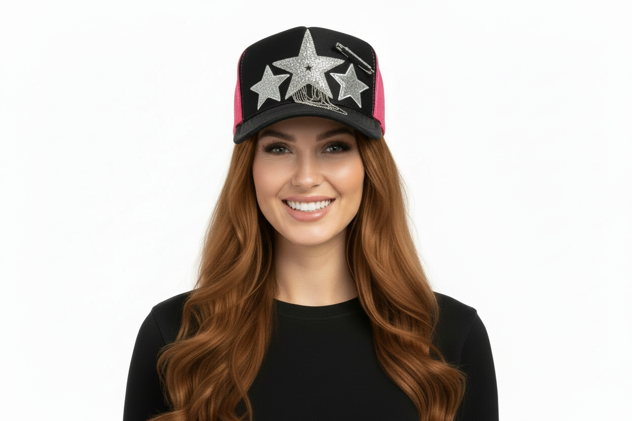 Rhinestone Cowgirl Trucker Hat