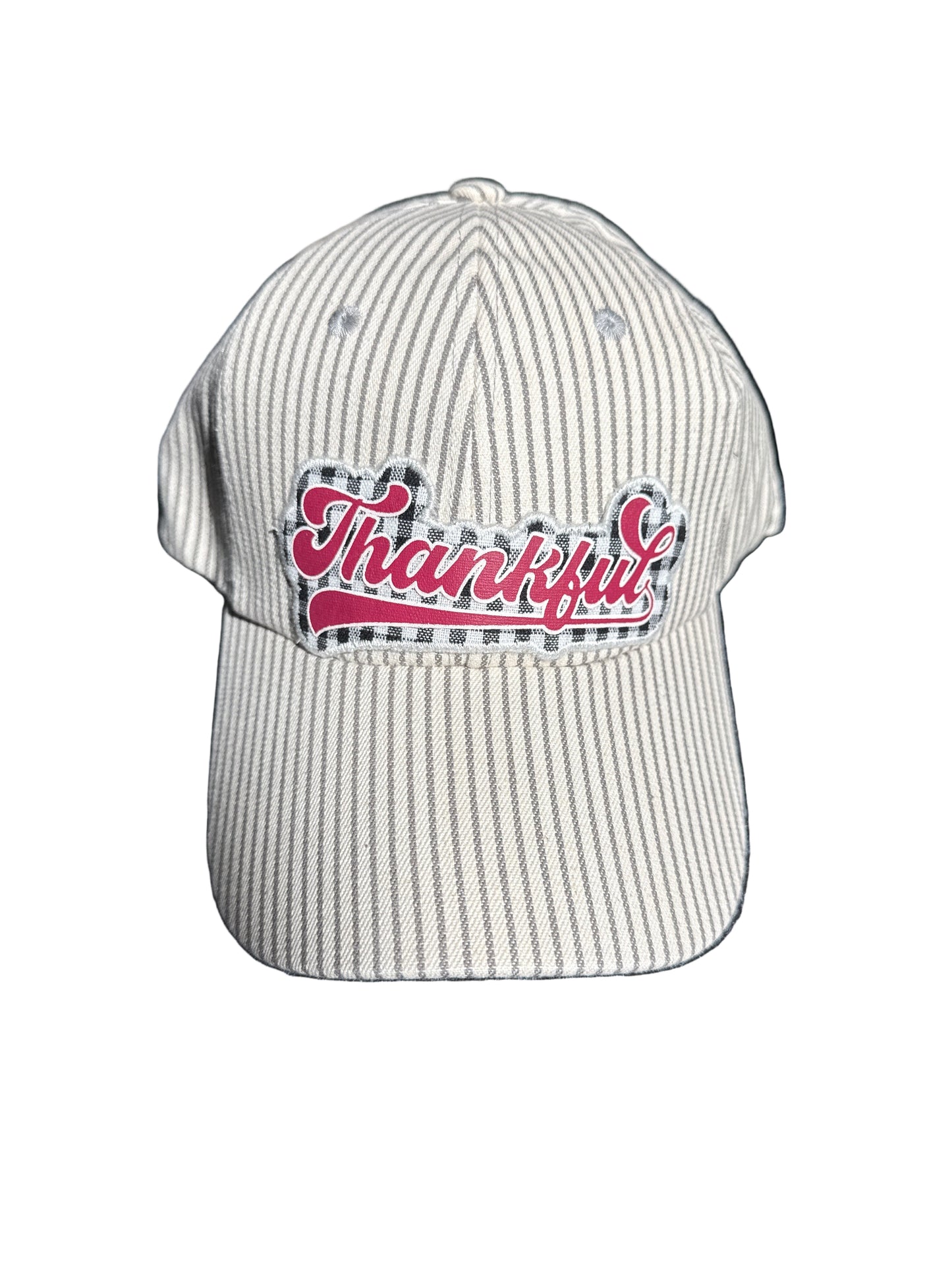 Thankful Buffalo Plaid Ballcap