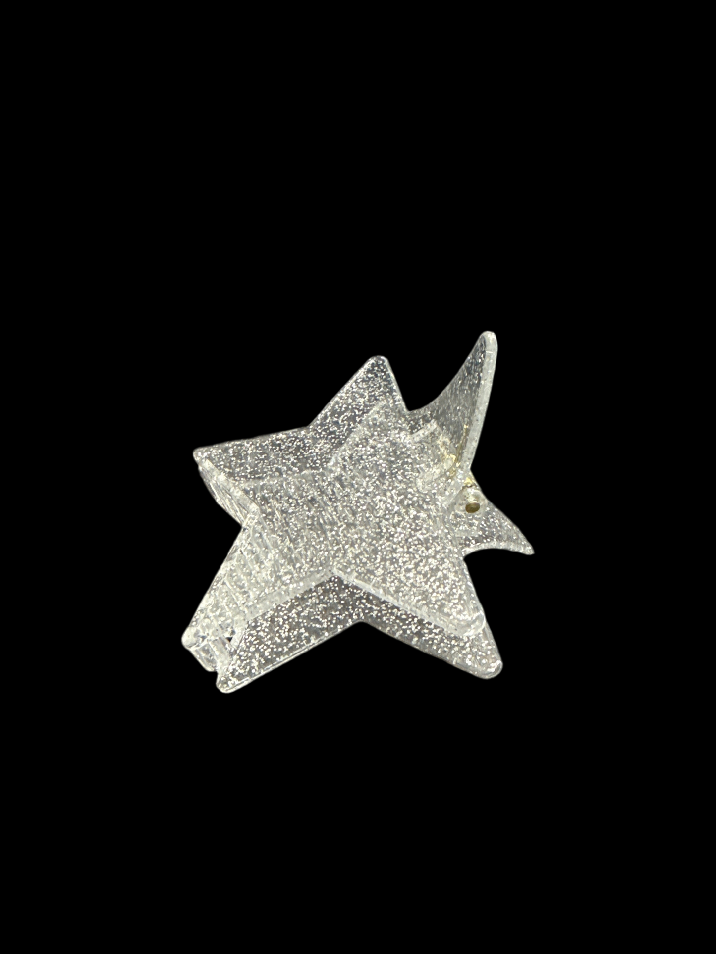 Glitter Star Hair Clip