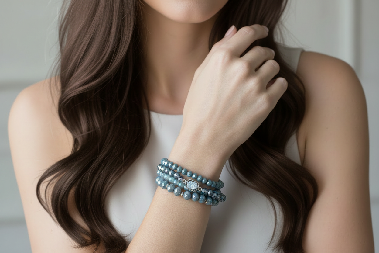 Hello Gorgeous Grey Bracelet Sets