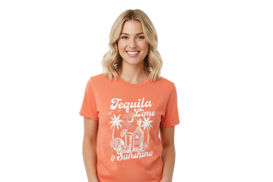 Tequila Lime & Sunshine Graphic T-shirt