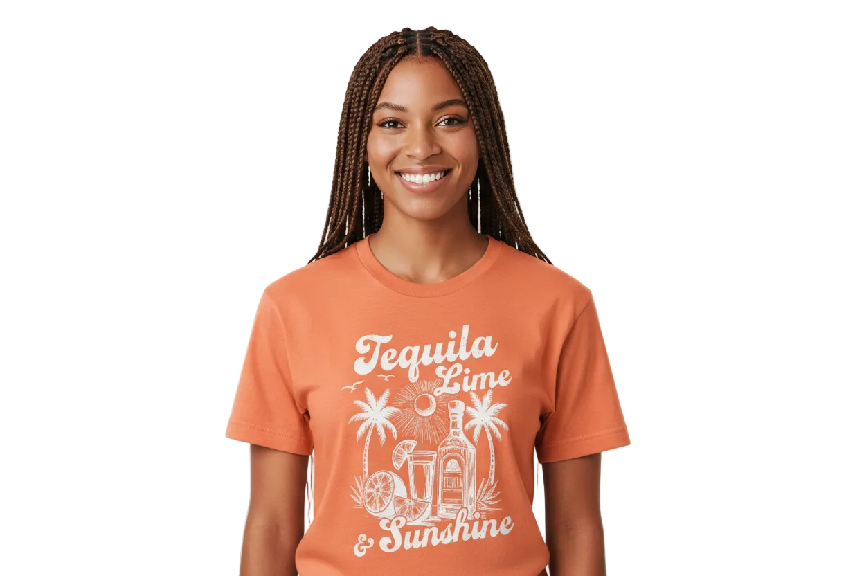 Tequila Lime & Sunshine Graphic T-shirt
