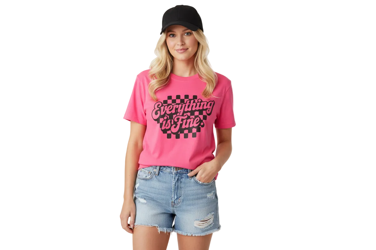 Everything is Fine Graphic T-shirt