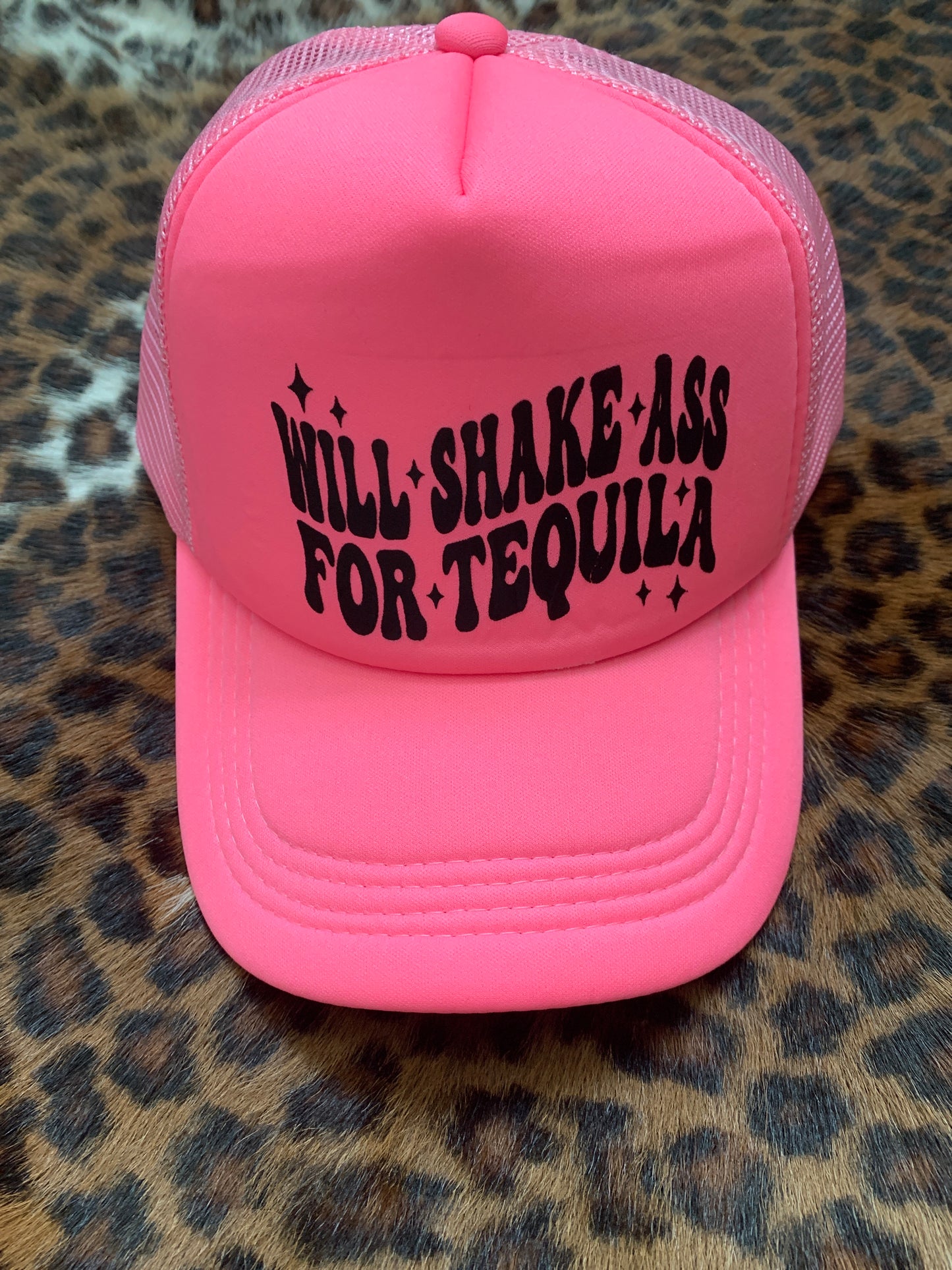 Will Shake A** For Tequila Trucker Hat