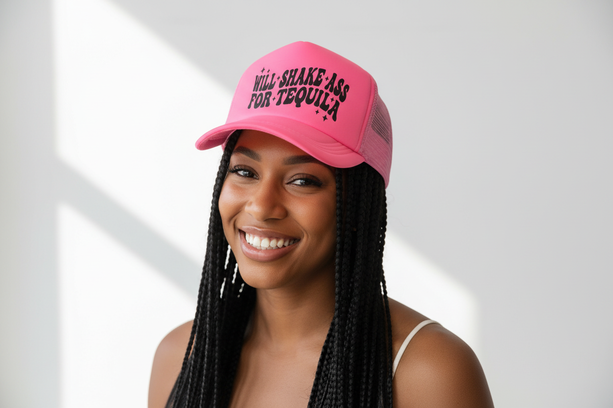 Will Shake For Tequila Trucker Hat