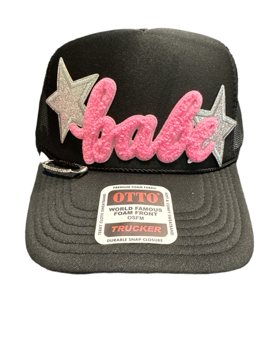 Babe Chenille Trucker Hat