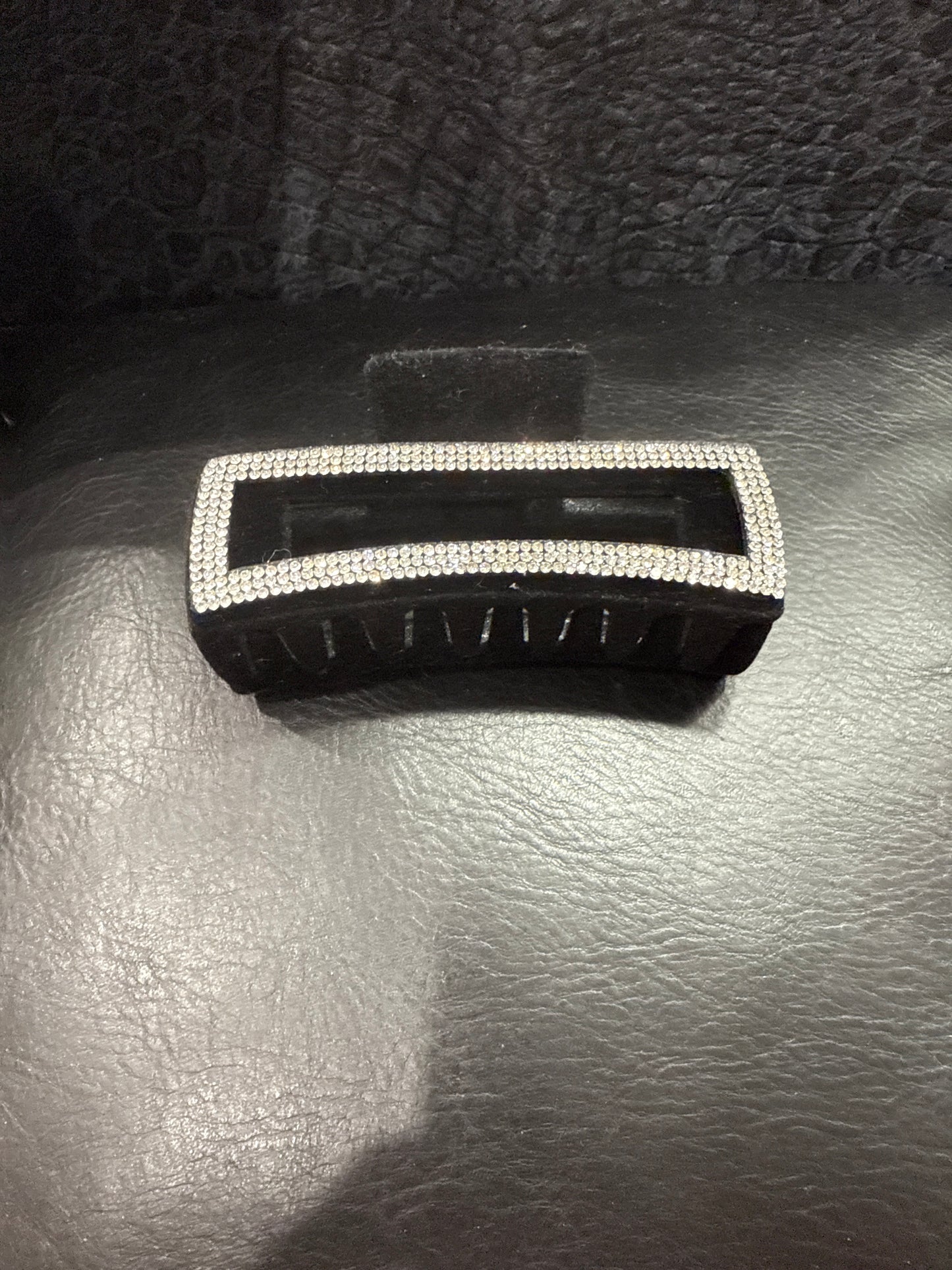 Rhinestone Black Hair Clip