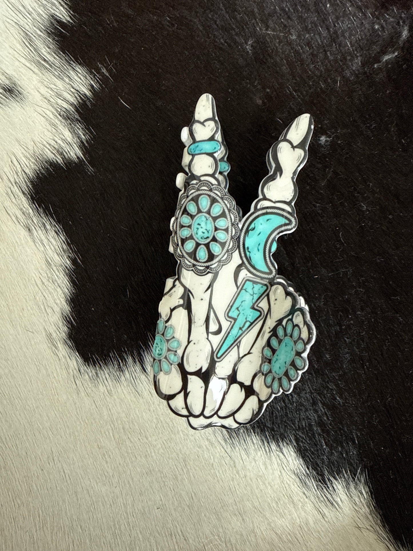 Western Style Hair Claw Clips
