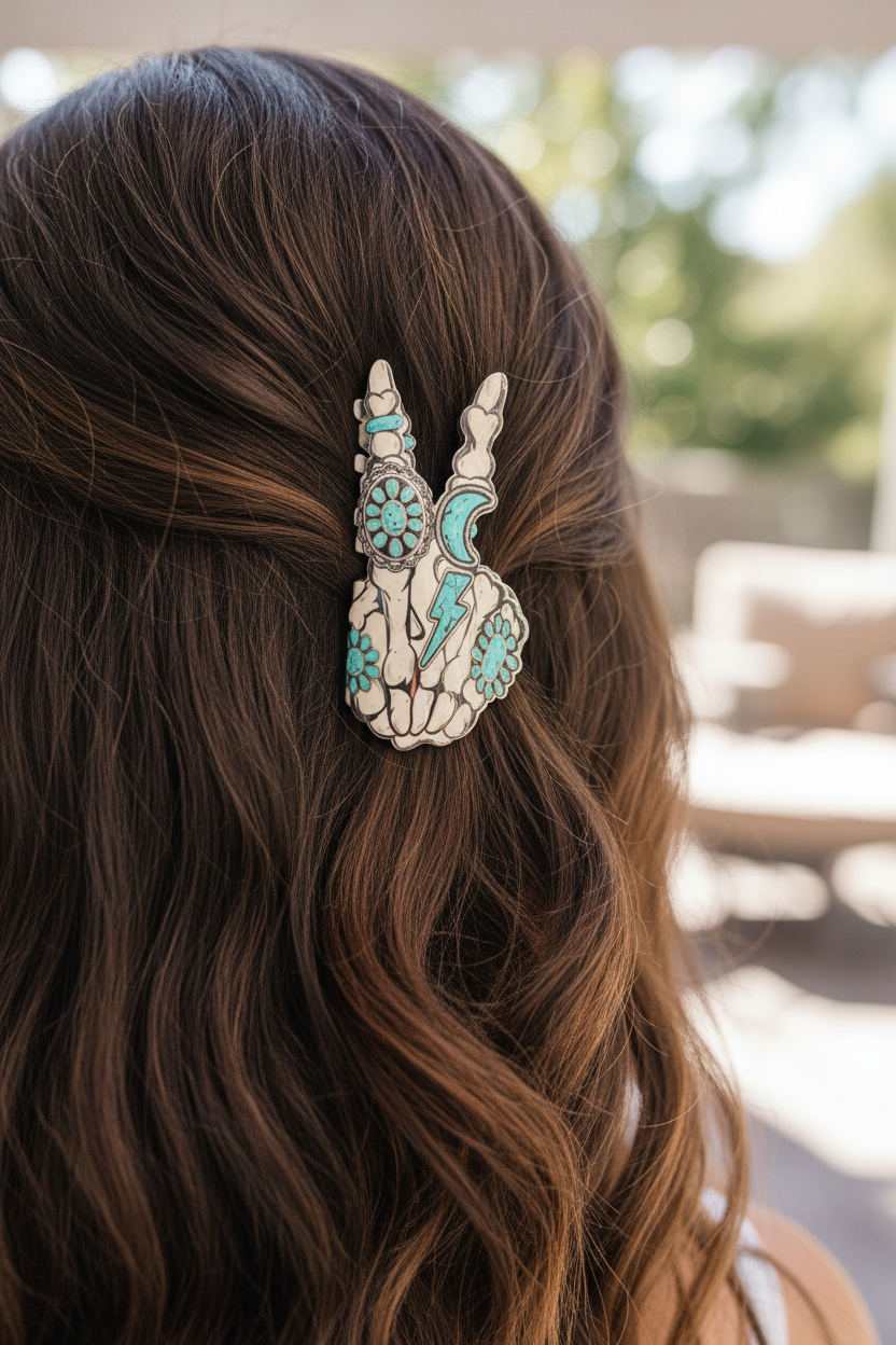 Western Style Hair Claw Clips