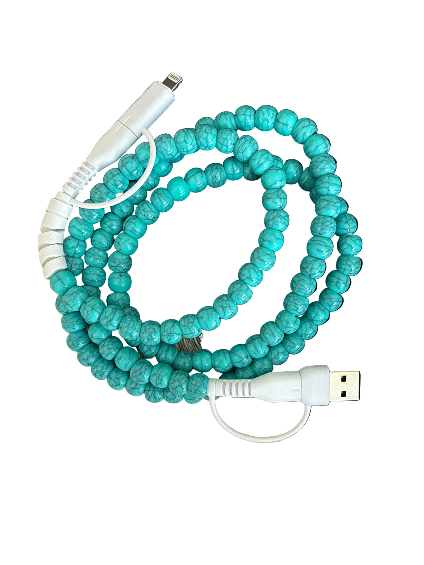 Western Style Beaded USB-C Charging Cord