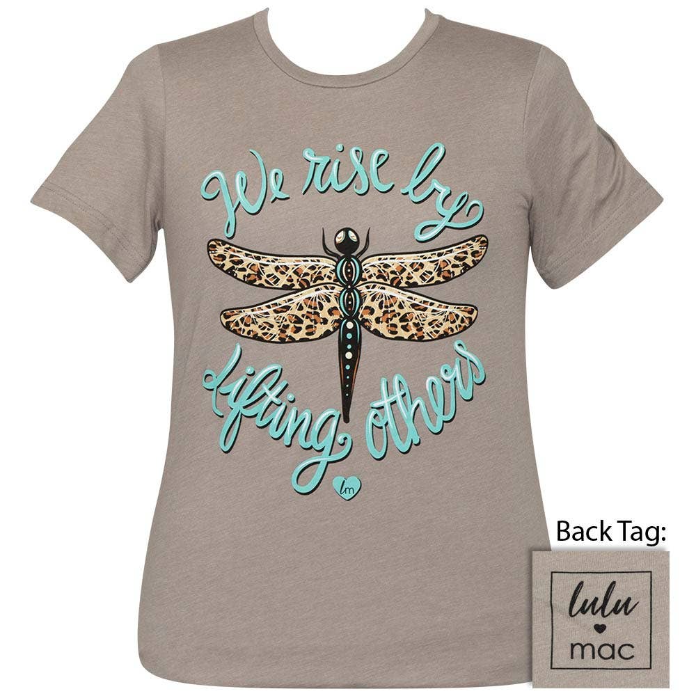 Lulu Mac-Lifting Others Heather Stone Graphic Tshirt