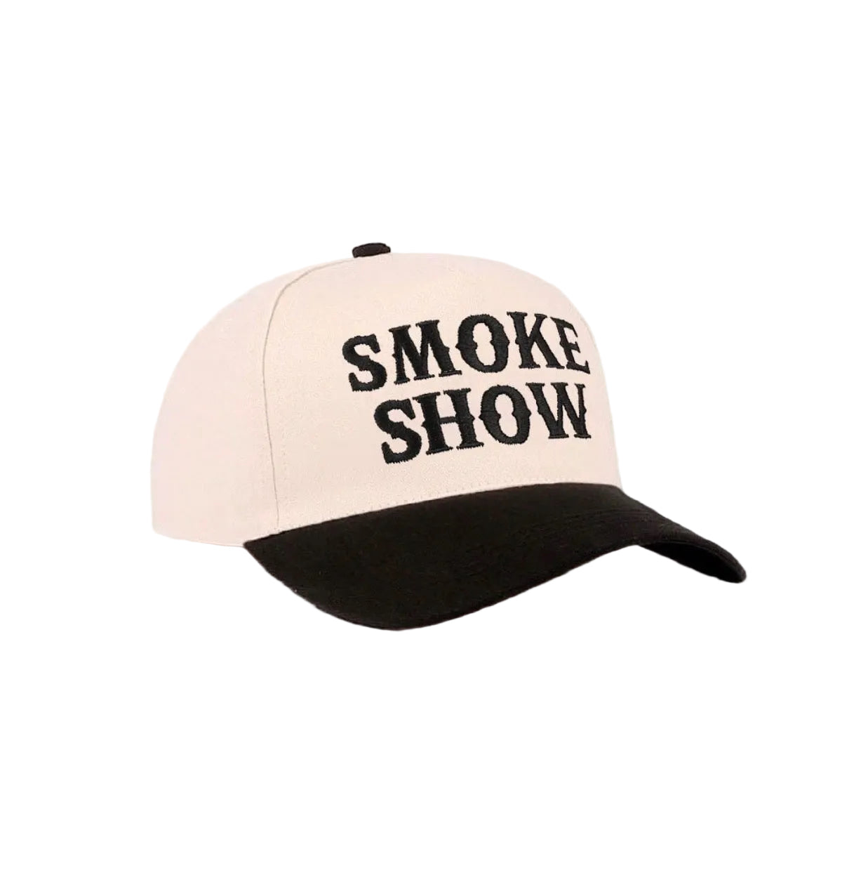 Smoke Show Embroidery Two Tone Ball Cap