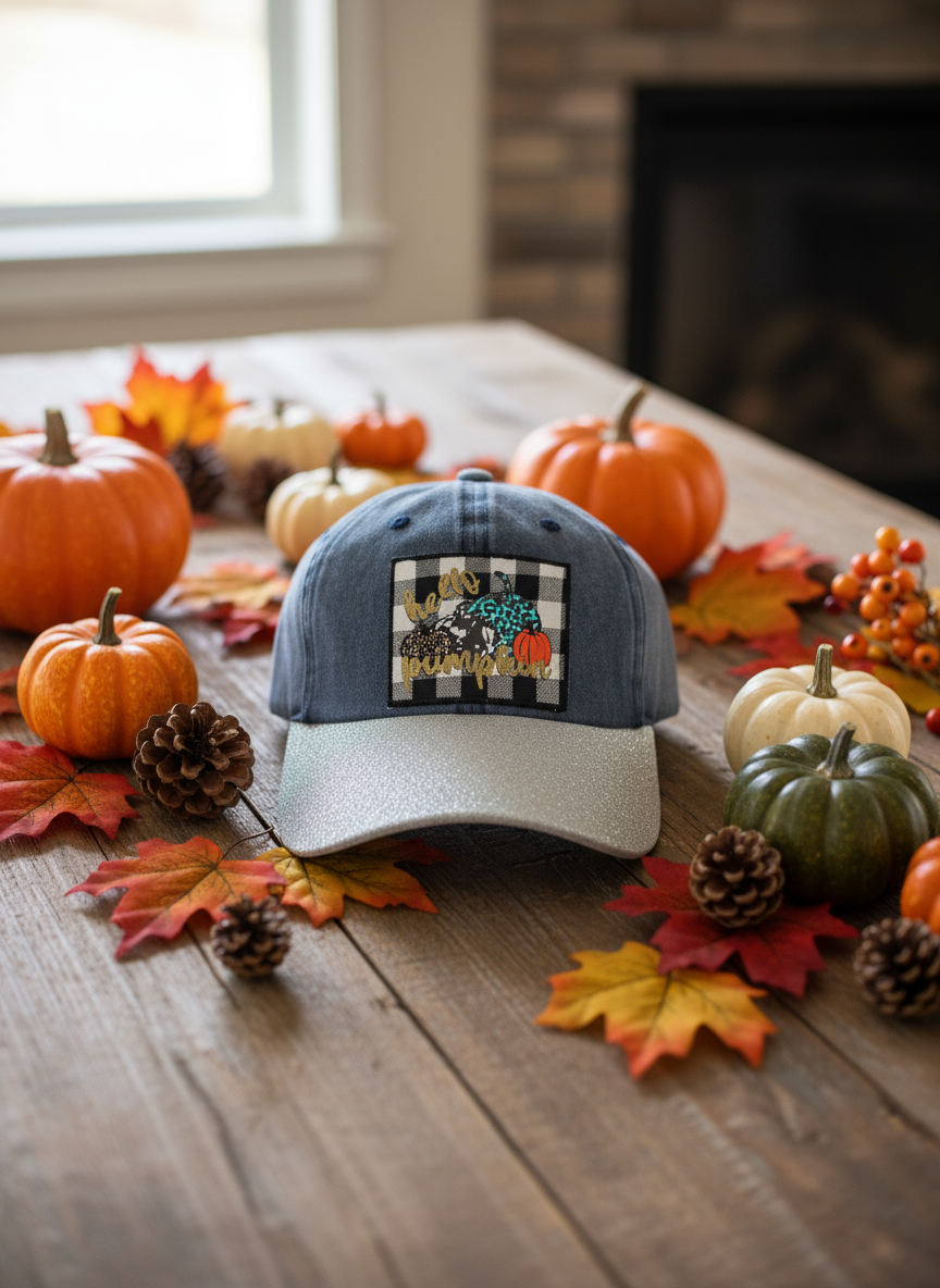 Hello Pumpkin Ballcap