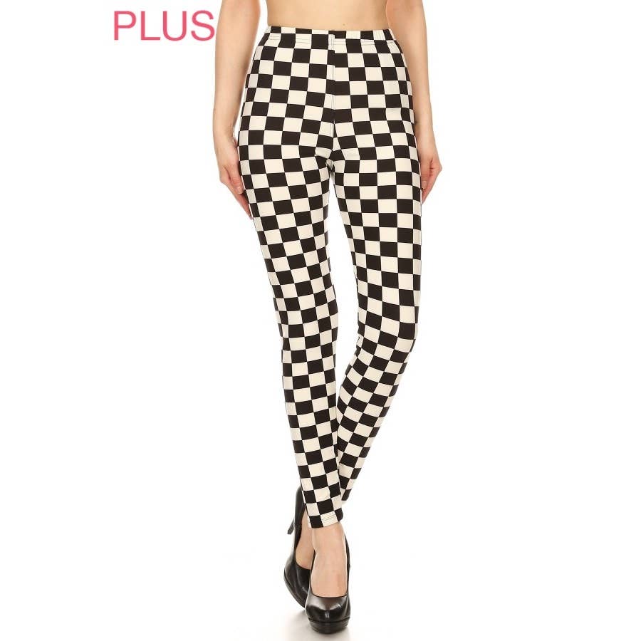 Bougie XPlus Checkered Leggings