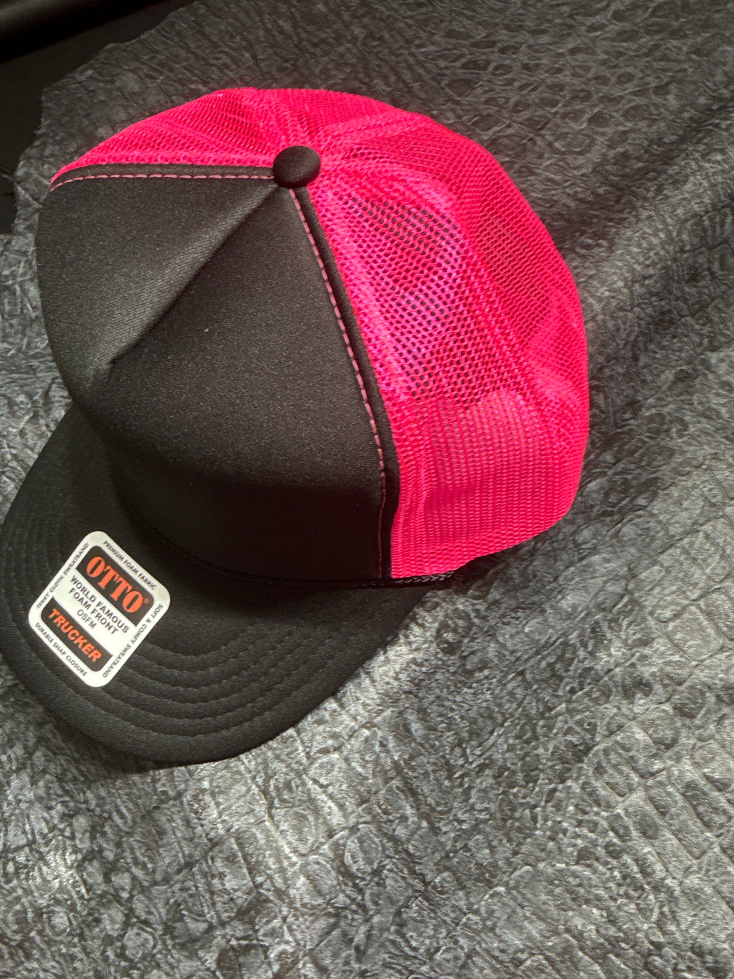 Black Neon Otto Trucker Hat