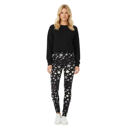 Stars Buttery Soft High Waist Print Leggings