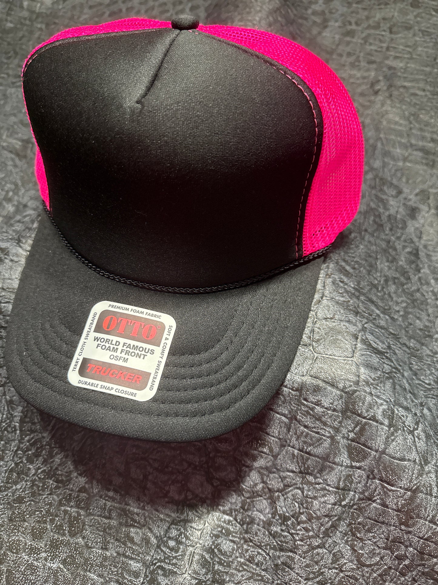 Black Neon Otto Trucker Hat