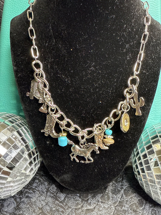 Horse Charm Necklace