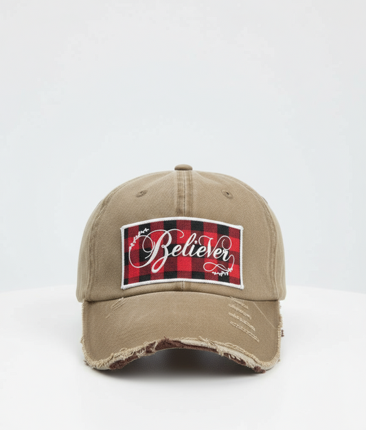 Distressed Believer Trucker Hat