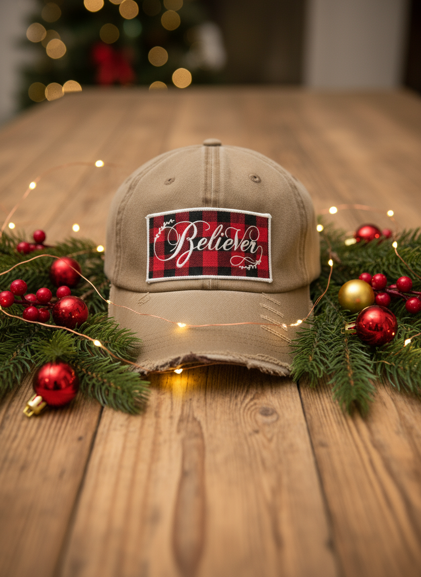 Distressed Believer Trucker Hat