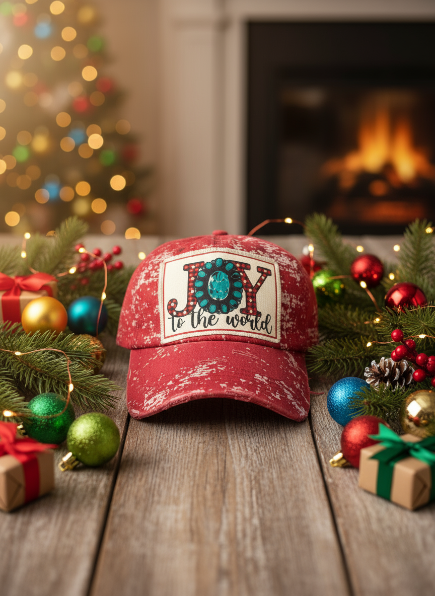 Joy To The World Concha Ballcap