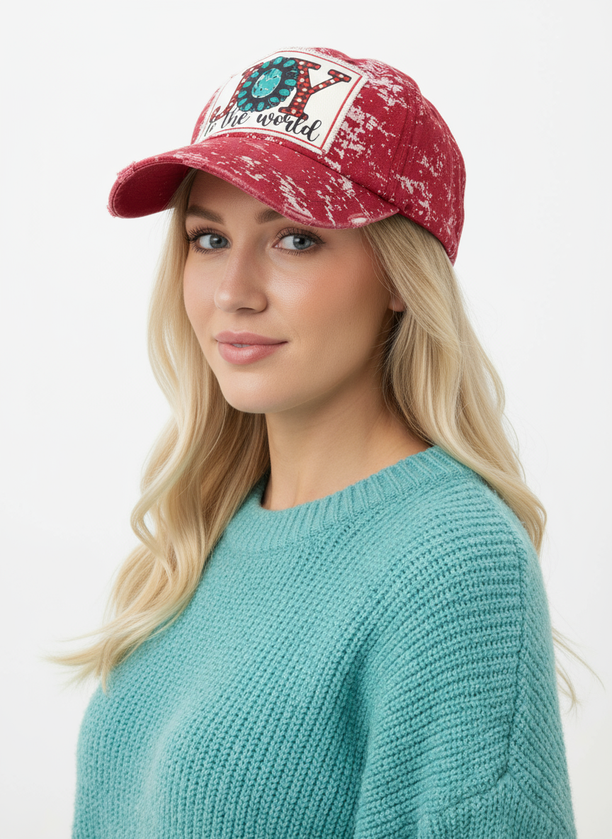 Joy To The World Concha Ballcap