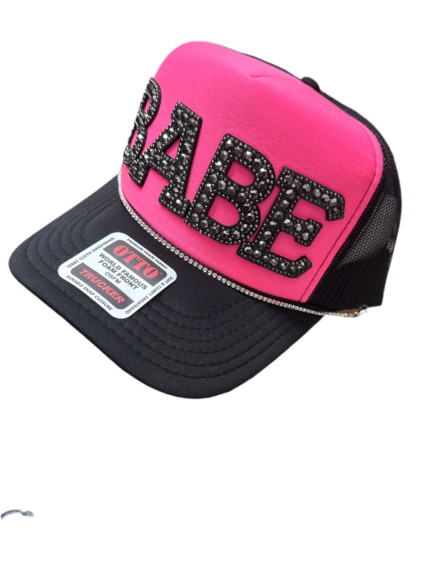 Babe Rhinestone Trucker Hat