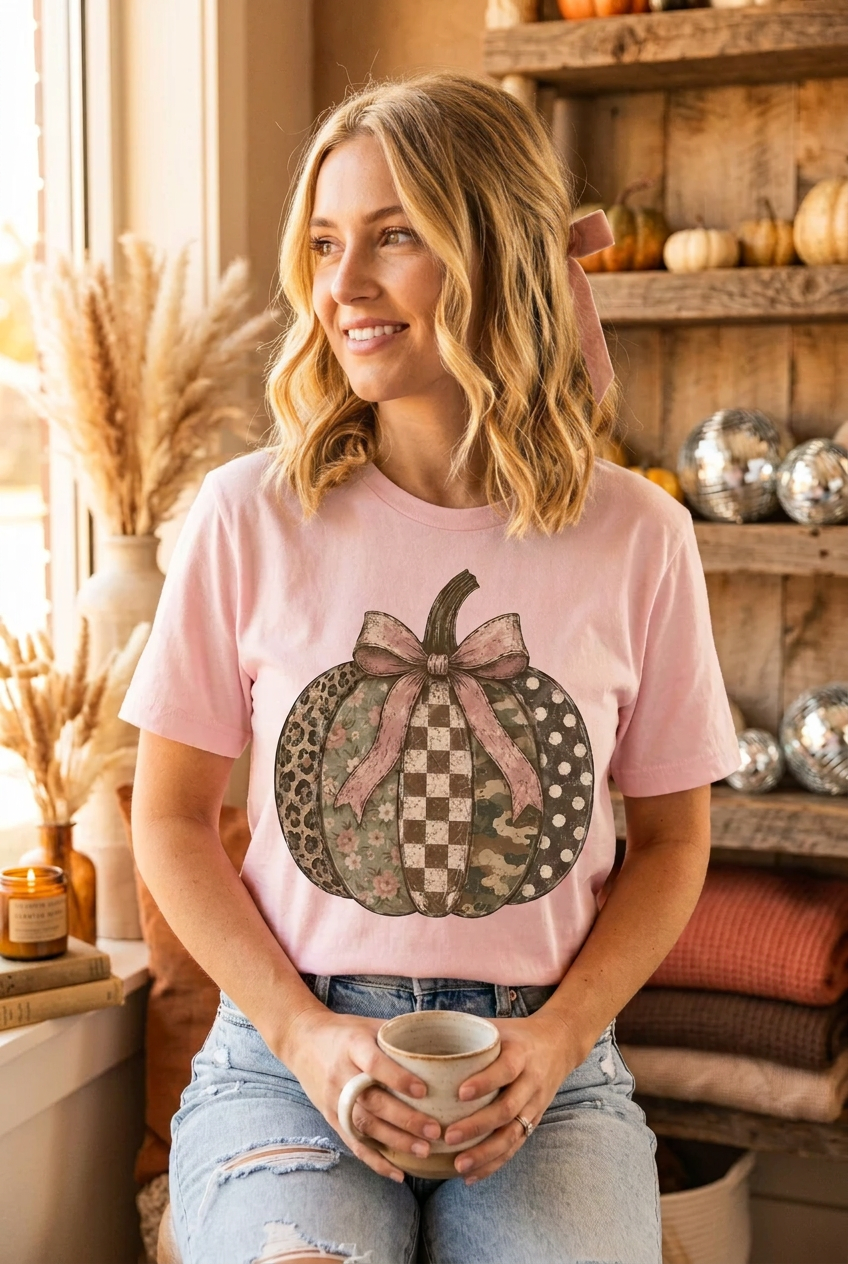 Vintage Pumpkin Graphic Tshirt