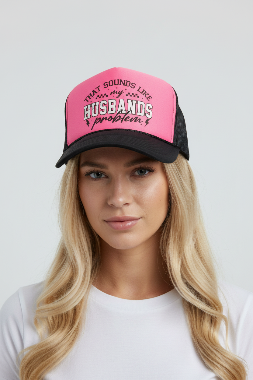 That Sounds Like My Husbands Problem Trucker Hat