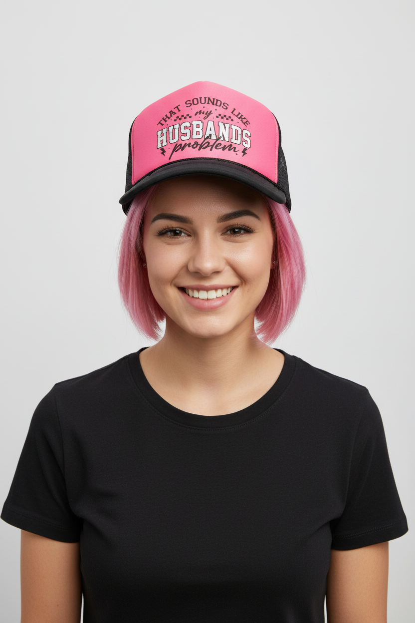 That Sounds Like My Husbands Problem Trucker Hat
