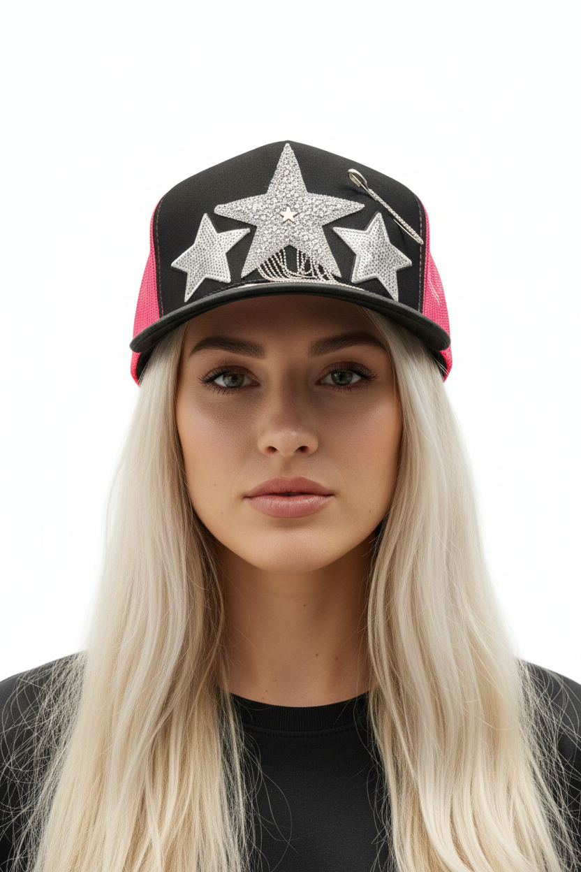 Rhinestone Cowgirl Trucker Hat