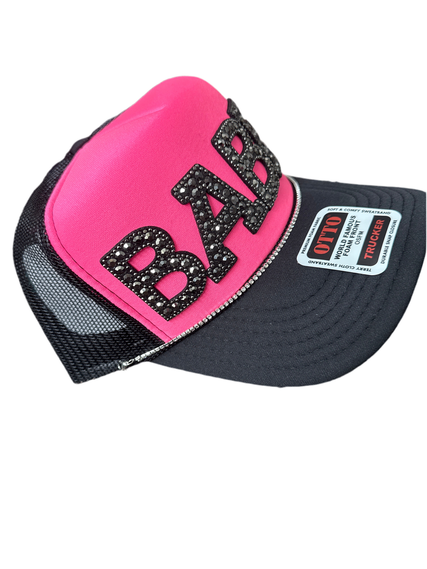 Babe Rhinestone Trucker Hat