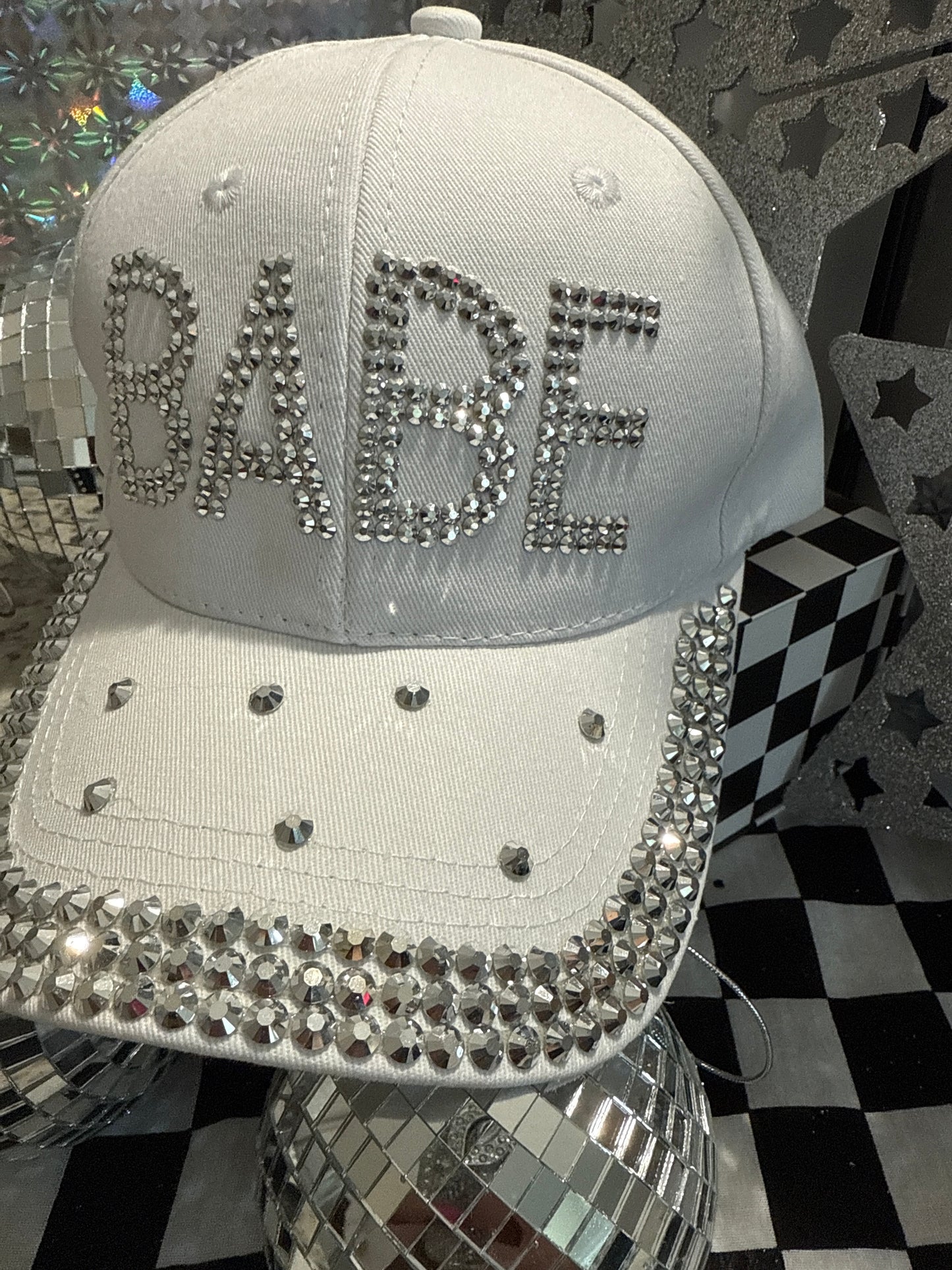 Rhinestone Babe Ballcap