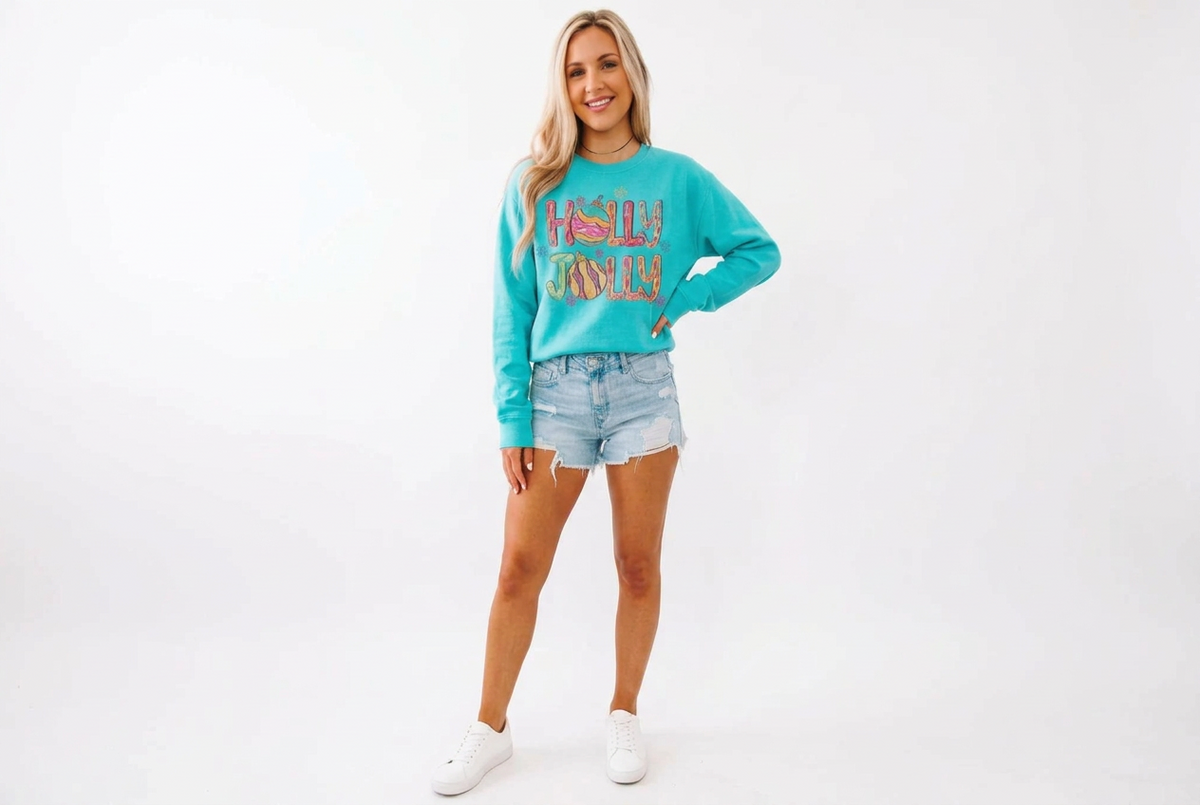 Holly Jolly Graphic Sweatshirt