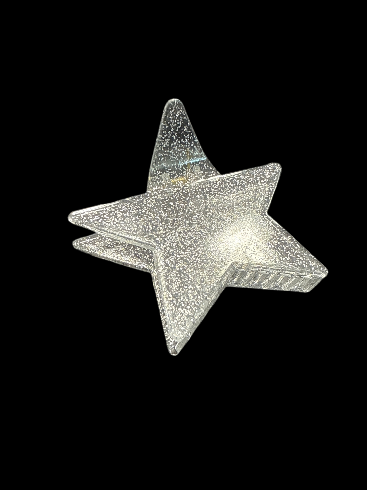 Glitter Star Hair Clip