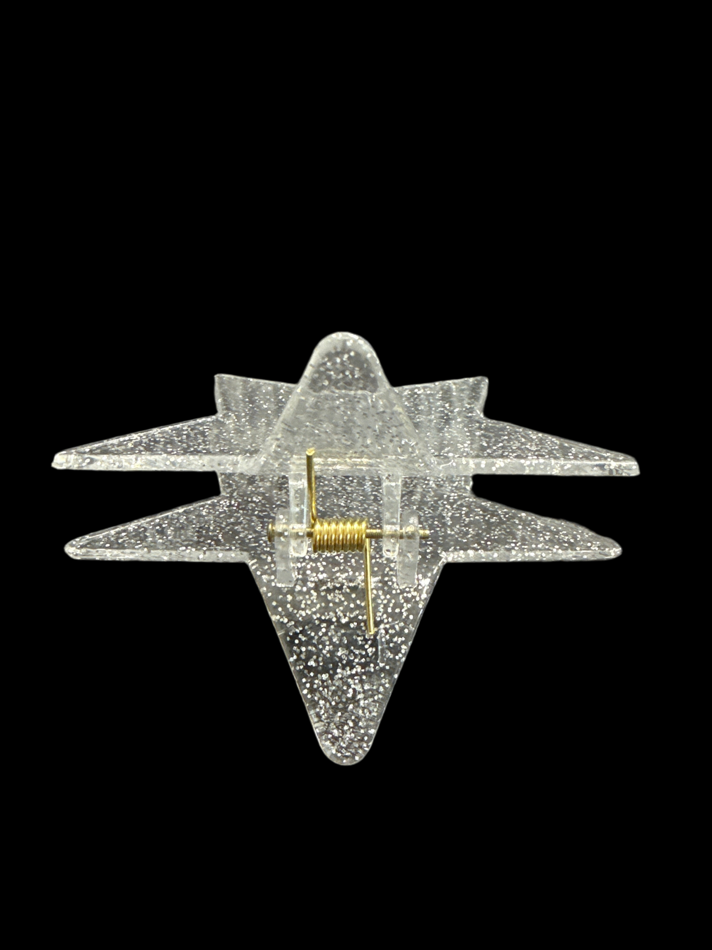 Glitter Star Hair Clip