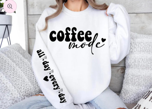 Coffee Mode Graphic Tee